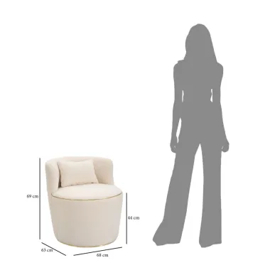 Fotel ICELAND 63 68 69 cm